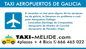 Taxi Peregrinos Aeropuerto Santiago de Compostela