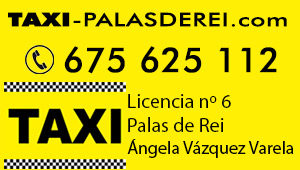 Taxi para peregrinos en Palas de Rei