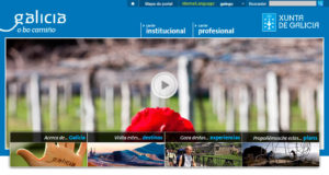 Web Oficial de Tur Galicia, Turismo de Galicia