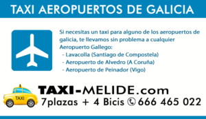 Taxi Peregrinos Aeropuerto Santiago de Compostela